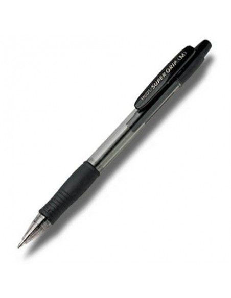 Bolígrafo Pilot Supergrip negro