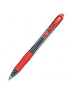 Bolígrafo Pilot G-2 tinta de gel Rojo