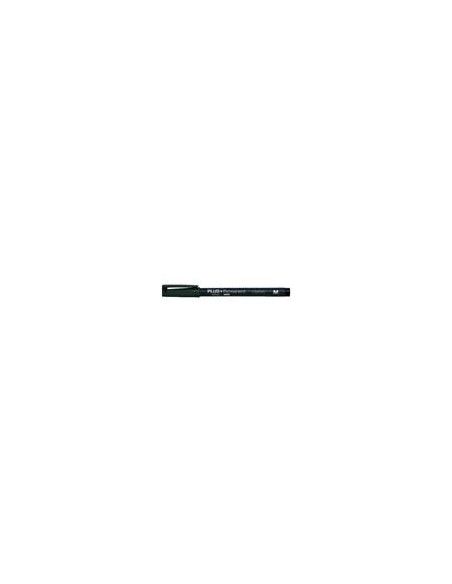 Rotulador Permanente Plus Office Ultra Fino 0,4 mm. Negro