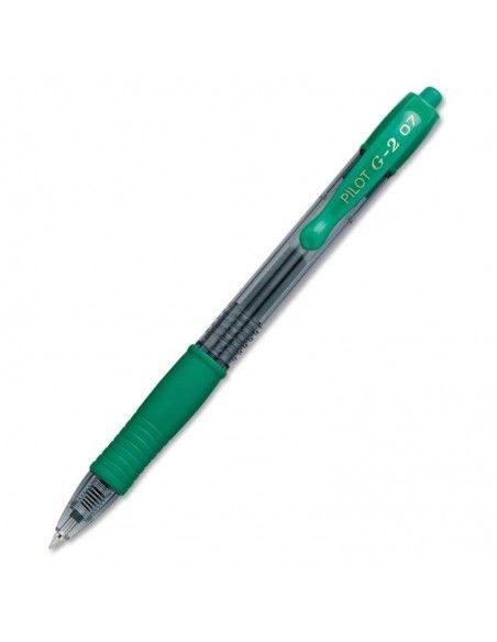 Bolígrafo Pilot G-2 tinta de gel Verde