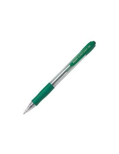 Bolígrafo Pilot Supergrip verde