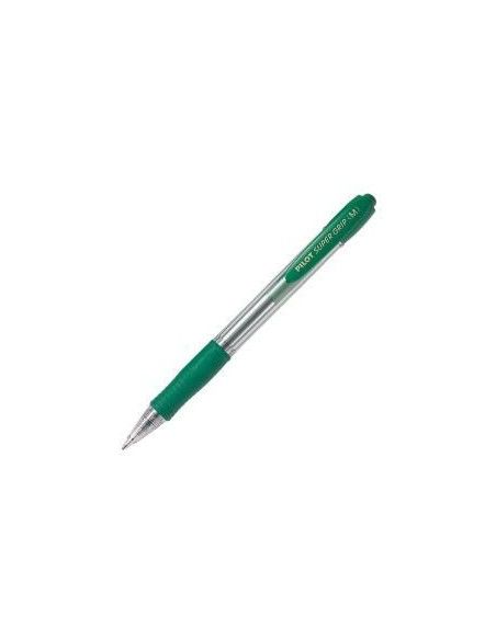 Bolígrafo Pilot Supergrip verde
