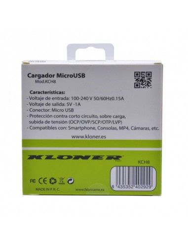 CARGADOR MICRO USB 1M.