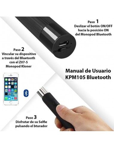PALO SELFIE BLUETOOTH AZUL