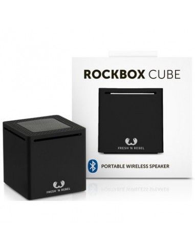 ALTAVOZ BLUETOOTH FRESH´N REBEL CUBE NEGRO