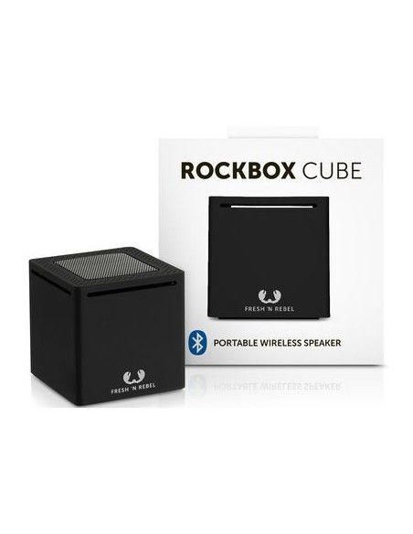ALTAVOZ BLUETOOTH FRESH´N REBEL CUBE NEGRO