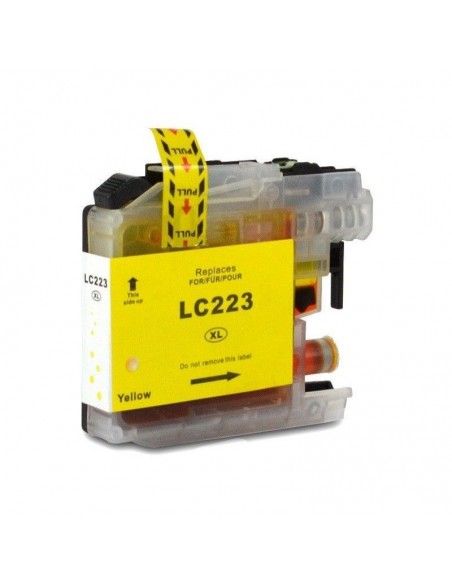 BROTHER LC-223YL/LC-221YL CARTUCHO DE TINTA COMPATIBLE AMARILLA
