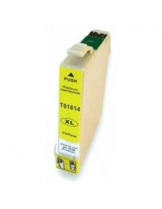 EPSON T1814 CARTUCHO DE TINTA COMPATIBLE AMARILLA