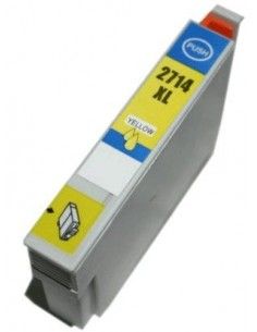 EPSON T2714 CARTUCHO DE TINTA COMPATIBLE AMARILLO Nº 27XL