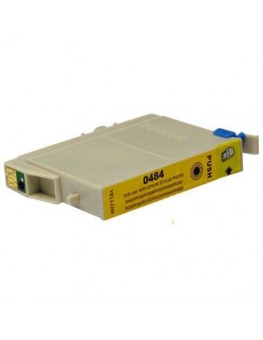EPSON T0484 CARTUCHO DE TINTA COMPATIBLE AMARILLA