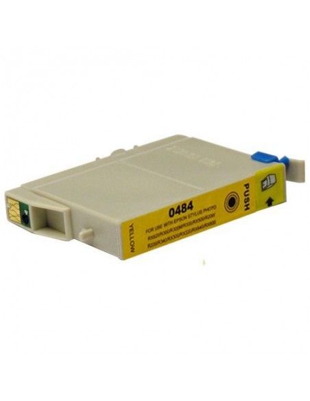 EPSON T0484 CARTUCHO DE TINTA COMPATIBLE AMARILLA