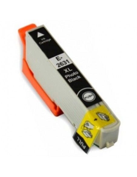 EPSON T2631 CARTUCHO DE TINTA COMPATIBLE PHOTO NEGRA