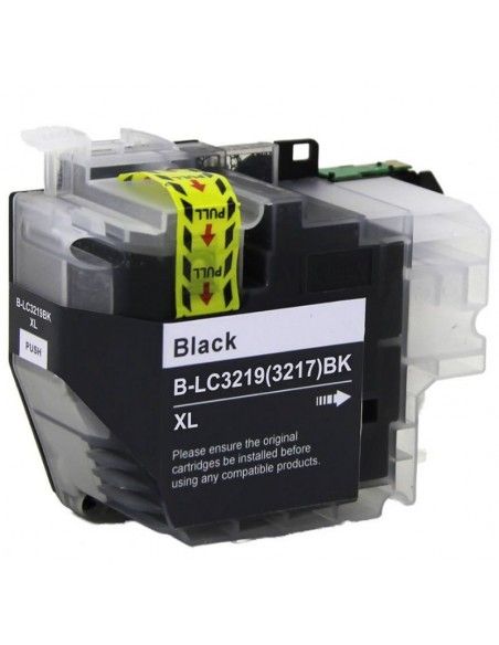 BROTHER LC-3219BK CARTUCHO DE TINTA COMPATIBLE NEGRA
