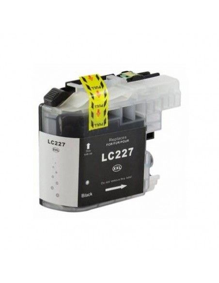 BROTHER LC227BK CARTUCHO DE TINTA COMPATIBLE NEGRA