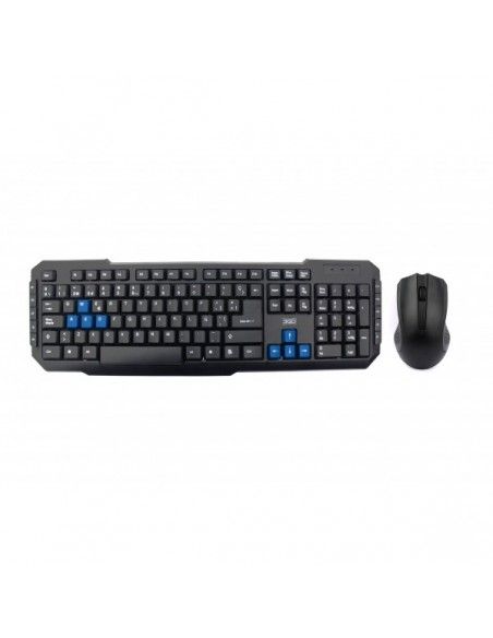 COMBO TECL+RATON MULTIMEDIA DRILE NEGRO USB