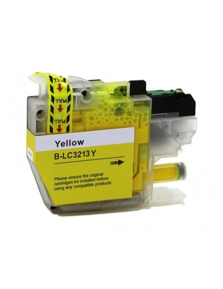 BROTHER LC3213/LC3211 CARTUCHO DE TINTA COMPATIBLE AMARILLA LC-3213Y/LC-3211Y