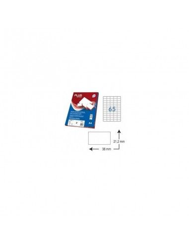 Plus Office Etiquetas Autoadhesivas 38mmx21,2mm...