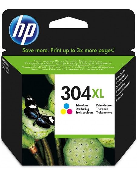 HP Nº 304XL CARTUCHO DE TINTA ORIGINAL TRICOLOR