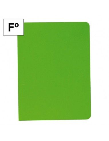 Subcarpeta Plus Office Folio 200 gr 25 unid verde