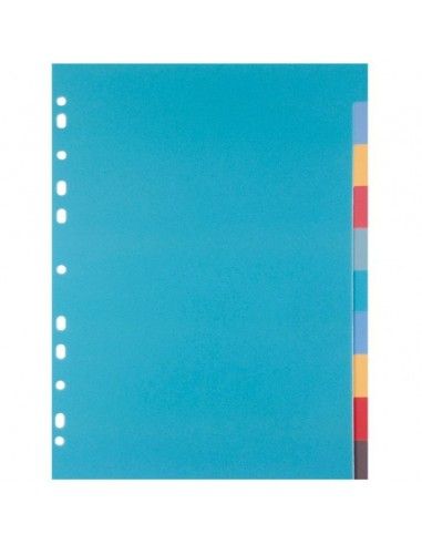Plus Office Separadores A4+ PP 10 Colores