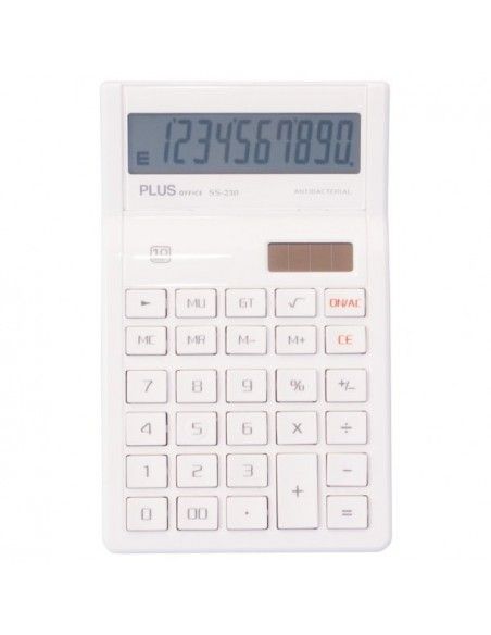 CALCULADORA PLUS OFFICE ANTIBACTERIANA SS-230 GRANDE