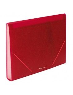 Plus Office Carpeta Clasificadora A4 Rojo Opaco