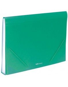Plus Office Carpeta Clasificadora A4 Verde Opaco