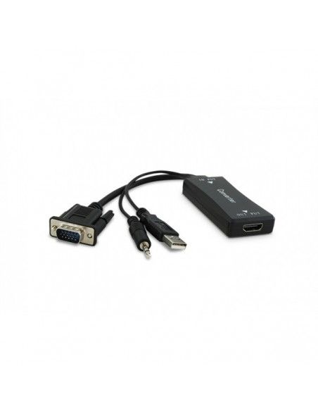 ADAPTADOR VGA-Macho A HDMI-Hembra