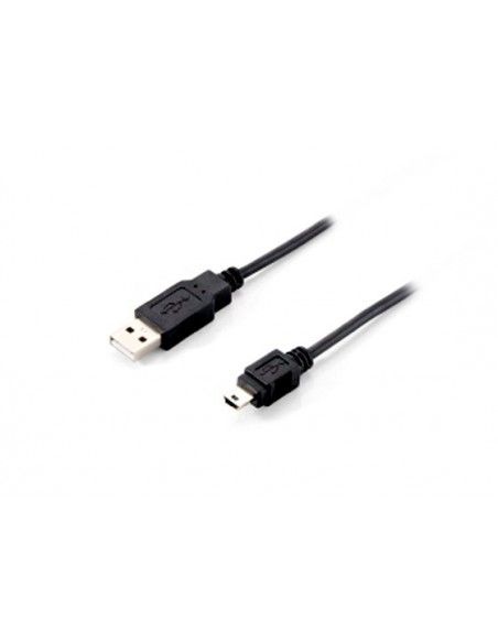 Cable USB-A Macho a Mini USB-B Macho 2.0 1.8m