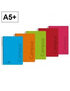 Bloc Campus A5+ 80h 90gr Tapa Polipropileno Liso