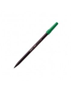 ROTULADOR PLUS 1200 PLUS OFFICE VERDE TINTA A BASE DE AGUA