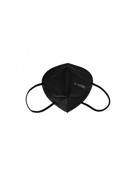 CAJA DE 50 MASCARILLAS FFP2 NEGRAS CON CLIP NASAL AJUSTABLE