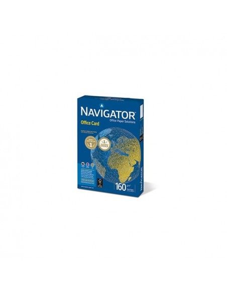 PAPEL FOTOCOPIADORA NAVIGATOR OFFICE CARD DIN A4 PAQUETE DE 250 HOJAS 160 GRAMOS