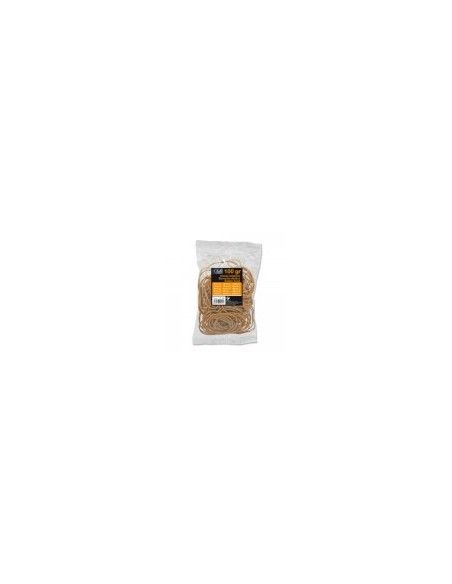 BOLSA 100 GR. GOMAS ELASTICAS Nº 12 DE 12 CM. LARGO OFFICE CLUB 320511