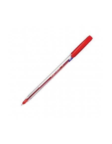 BOLIGRAFO PLUS OFFICE PLUS BASIC ROJO TRAZO 0,7MM CAJA DE 50