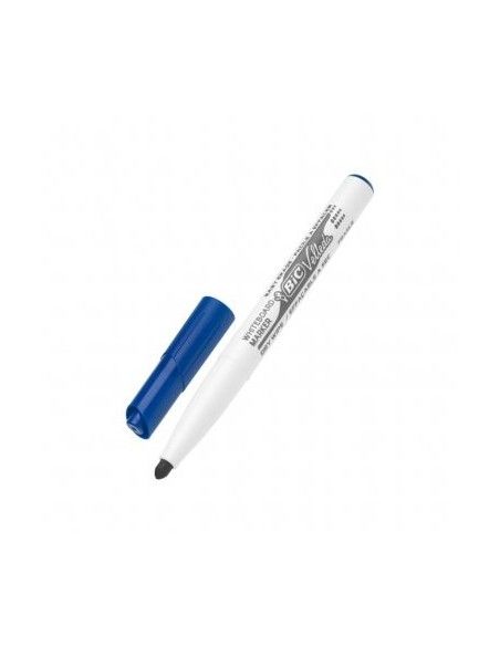 ROTULADOR BIC VELLEDA PARA PIZARRA AZUL -PUNTA REDONDA 2 MM TINTA A BASE DE ACETONA