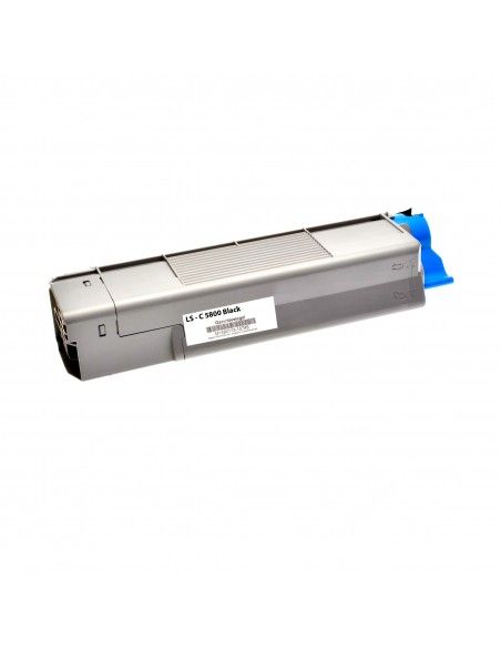 OKI C5800/C5900/C5550MFP CARTUCHO DE TONER COMPATIBLE NEGRA