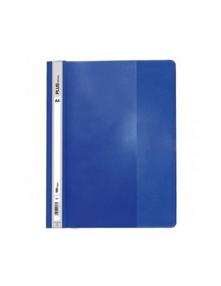 Dossier Plus Office A4 fástener plástico azul oscuro
