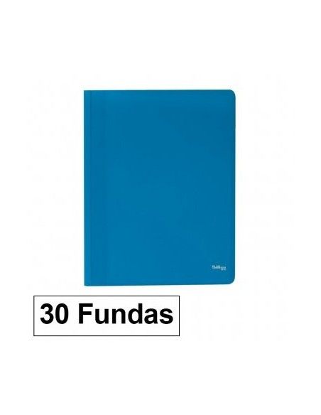 Plus Office Carpeta Flexible A4 Azul 30 Fundas