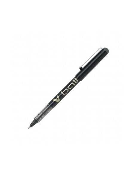 ROTULADOR PILOT ROLLER V-BALL NEGRO 0.7 MM
