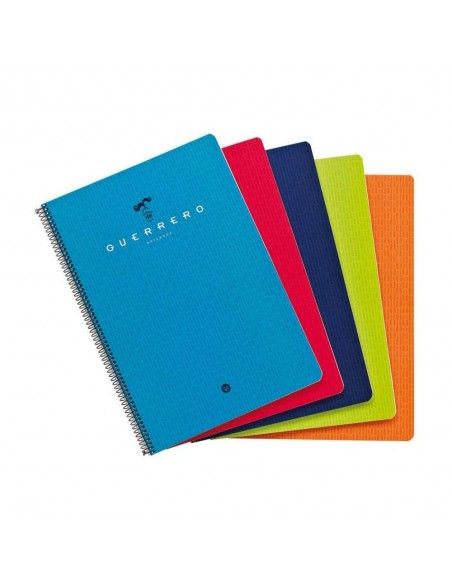 Cuaderno Guerrero 4º 80h cuadricula 4mm