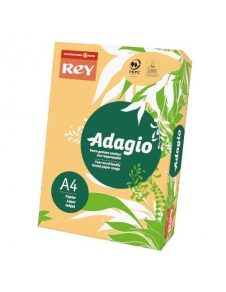 PAQUETE 500H PAPEL 80GR A4 CHAMOIS CREMA ADAGIO
