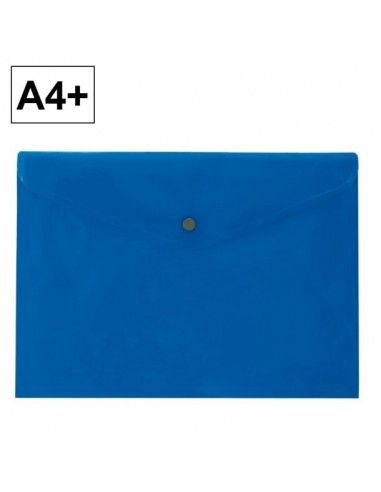 Plus Office Sobre 2020 PP A4+ Apaisado Broche Azul