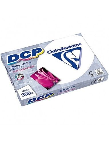 Papel DCP blanco A4 Clairefontaine 300g 125 hojas