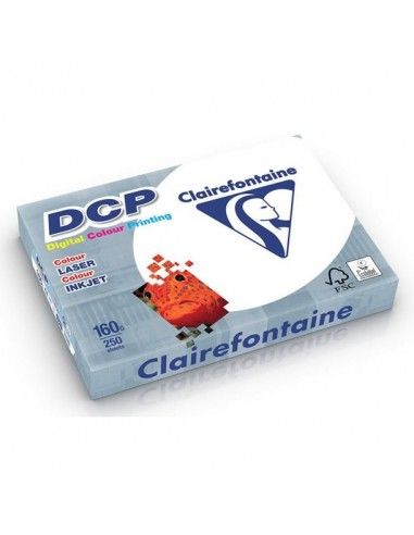 Papel DCP blanco A3 Clairefontaine 160g 250 hojas