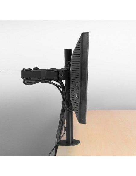 Ewent EW1512 soporte para monitor 81,3 cm (32") Abrazadera Negro