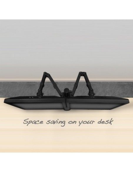 Ewent EW1512 soporte para monitor 81,3 cm (32") Abrazadera Negro