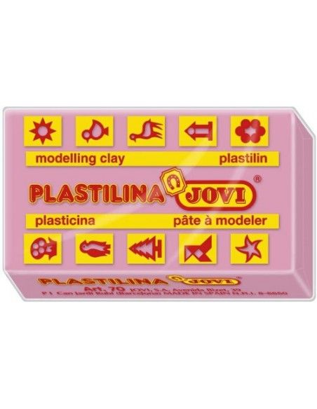 CAJA 30 PASTILLAS PLASTILINA 50 G - ROSA JOVI