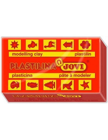 CAJA 30 PASTILLAS PLASTILINA 50 G - ROJO JOVI