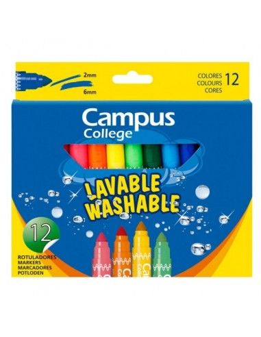 Rotuladores Campus College Jumbo tinta lavable....